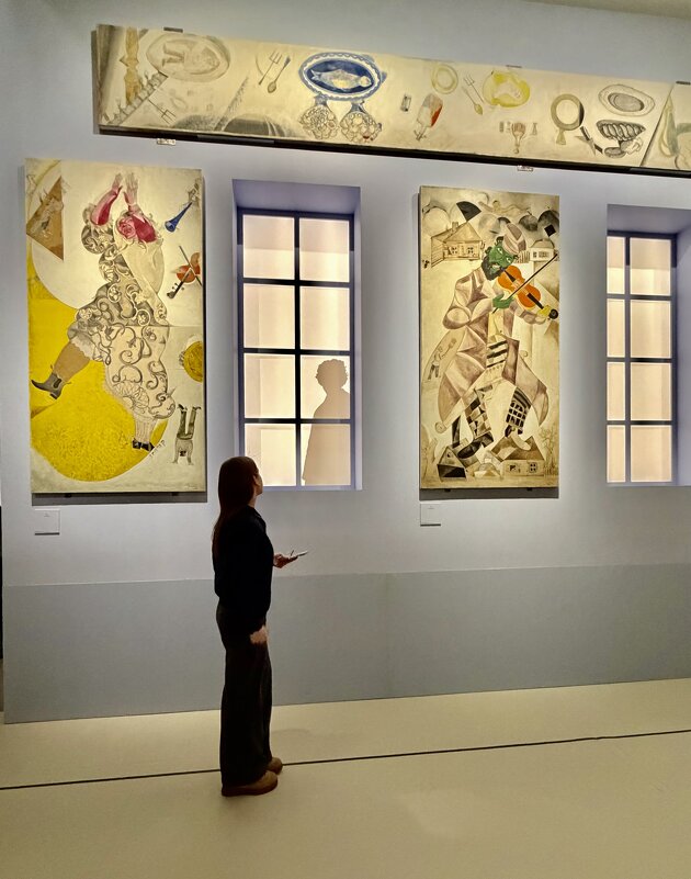 На выставке Шагала в Пушкинском музее - Любовь 