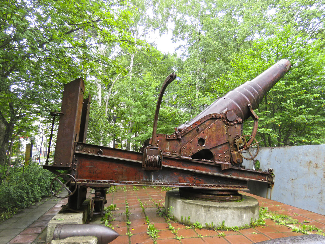 Русская 9-дюймовая пушка образца 1867г. - ИРЭН@ .