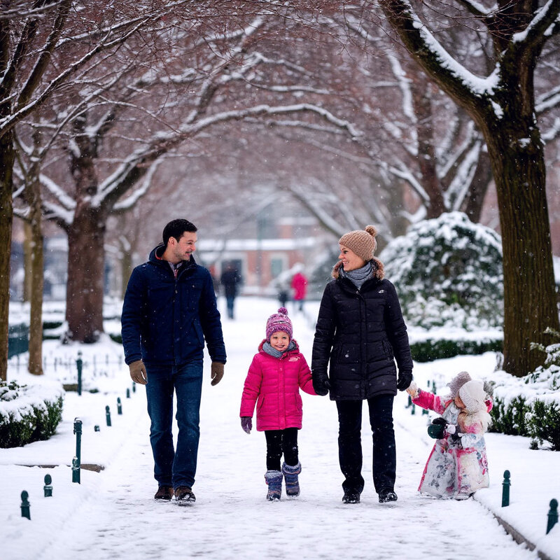 зимняя прогулка. - Mila 