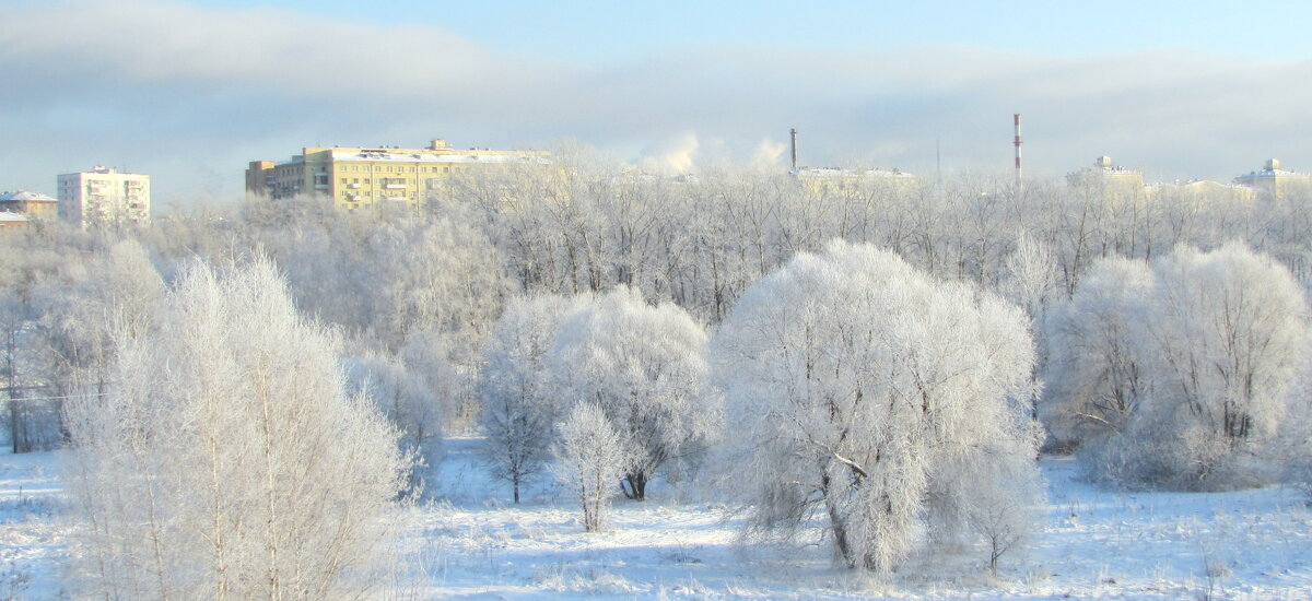Зимний пейзаж. - жанна нечаева