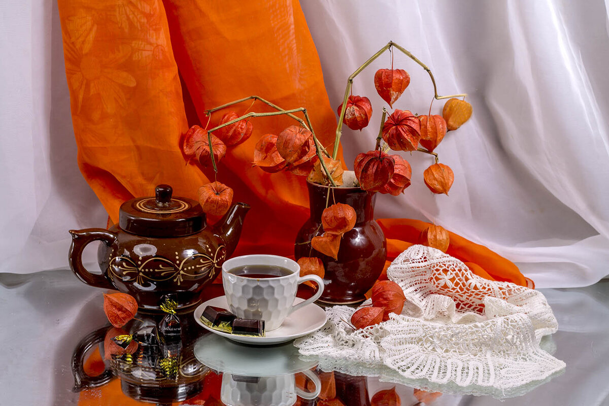 Вечерний чай. - Людмила Павловна Крышковец