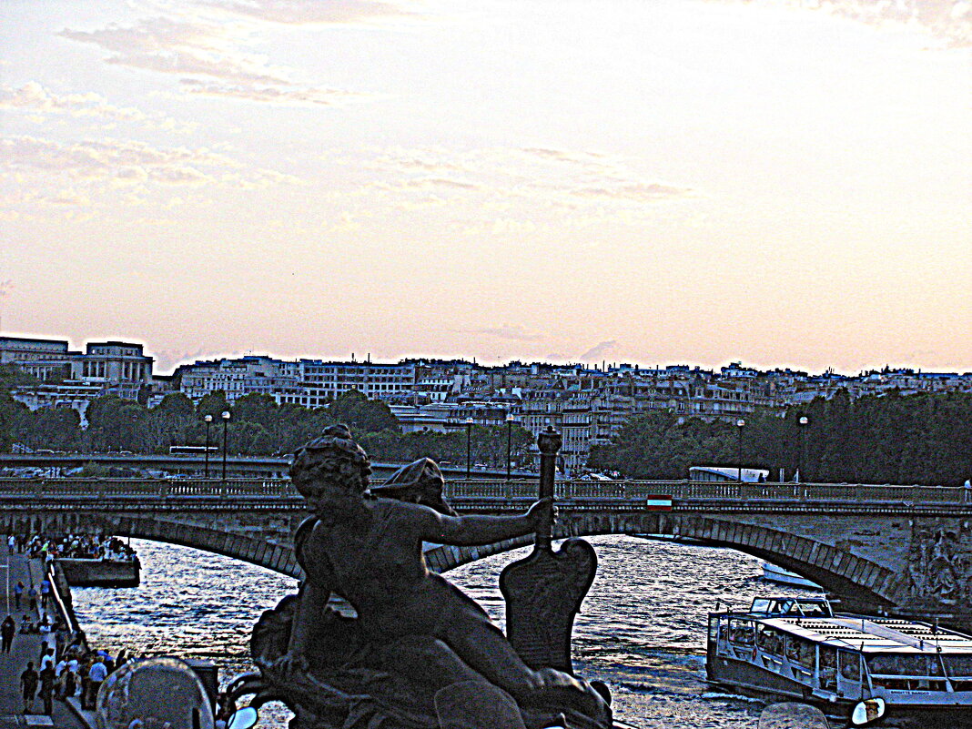 По Парижу на автобусе. - Владимир Драгунский