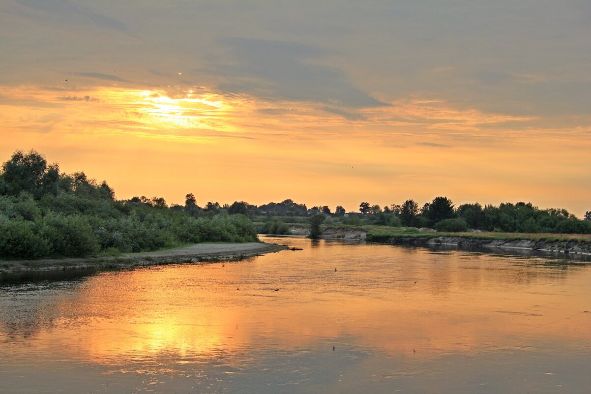 Перед закатом. р.Ипуть - Сергей Рожков