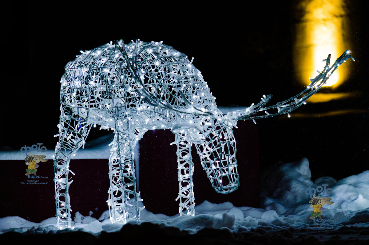 Новогодние украшения города Курска. - Руслан Васьков