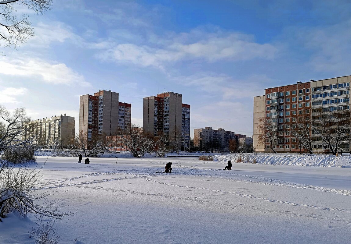 Зимняя рыбалка - Мария Васильева