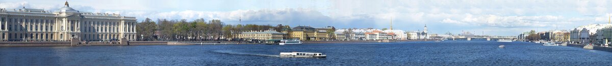 Панорама с Благовещенского моста в Санкт-Петербурге - genar-58 '