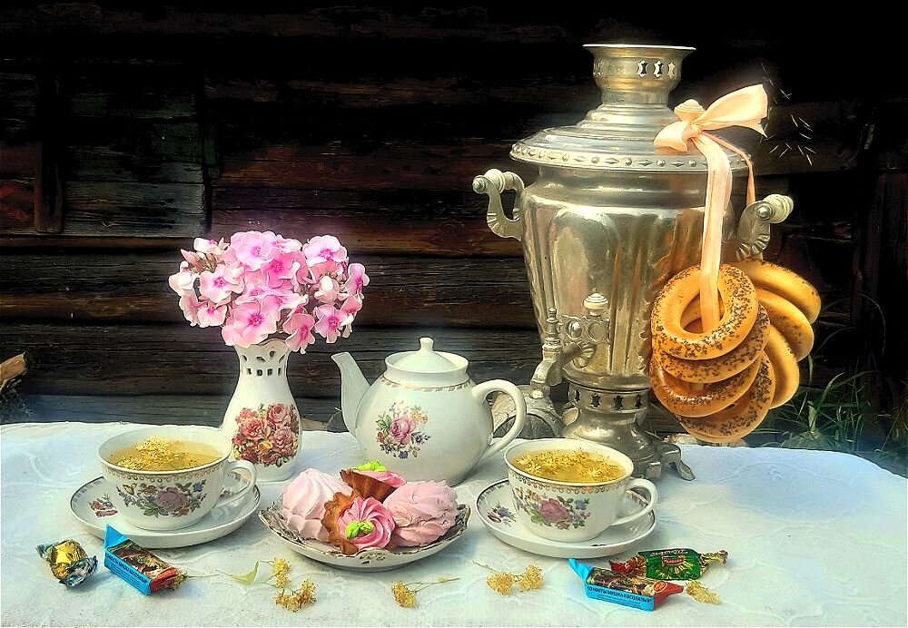 Ароматный чай с цветами липы! - Нина Андронова