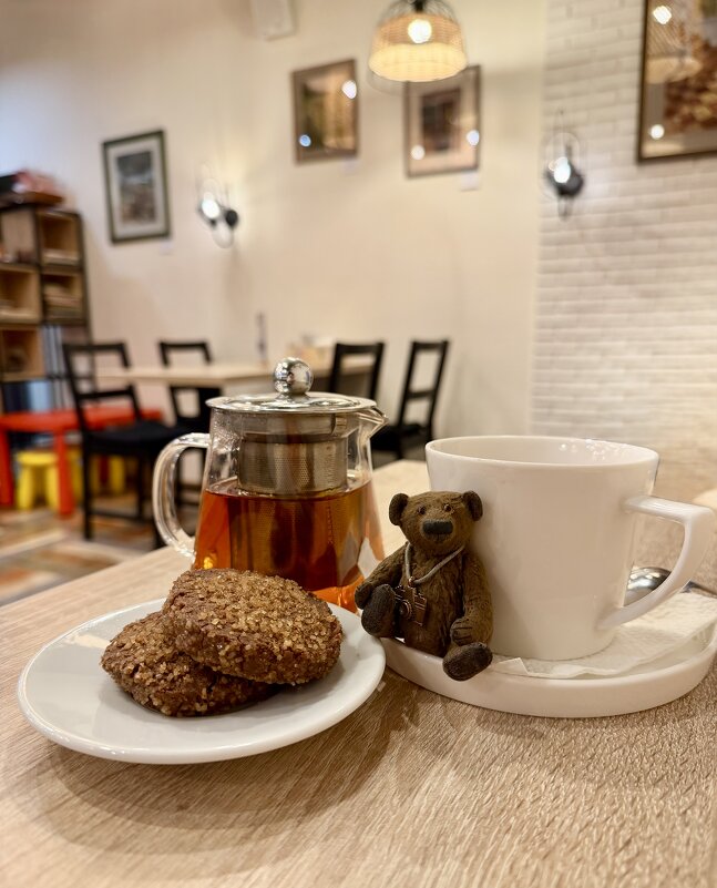 Чаепитие с моим фотособратом) - Любовь 