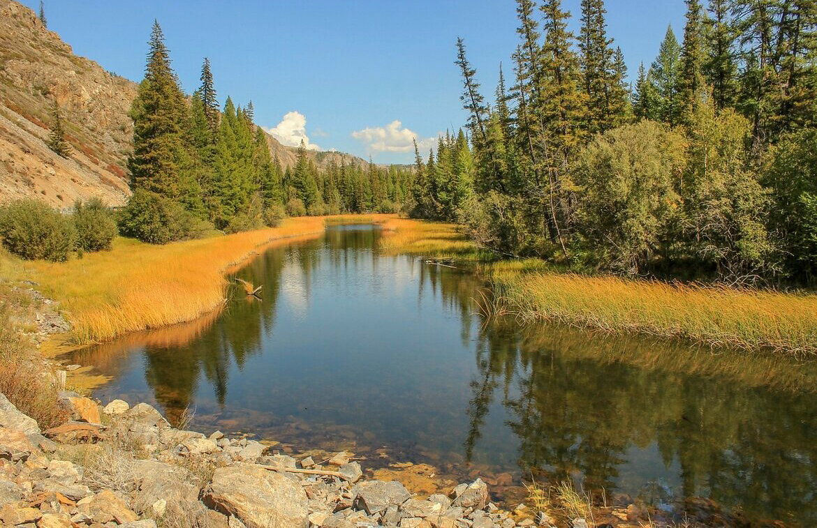 Речушки в горах - елена беликова