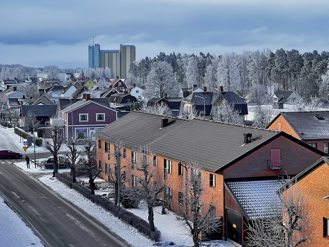 Зима в маленьком городке - Alexandеr P