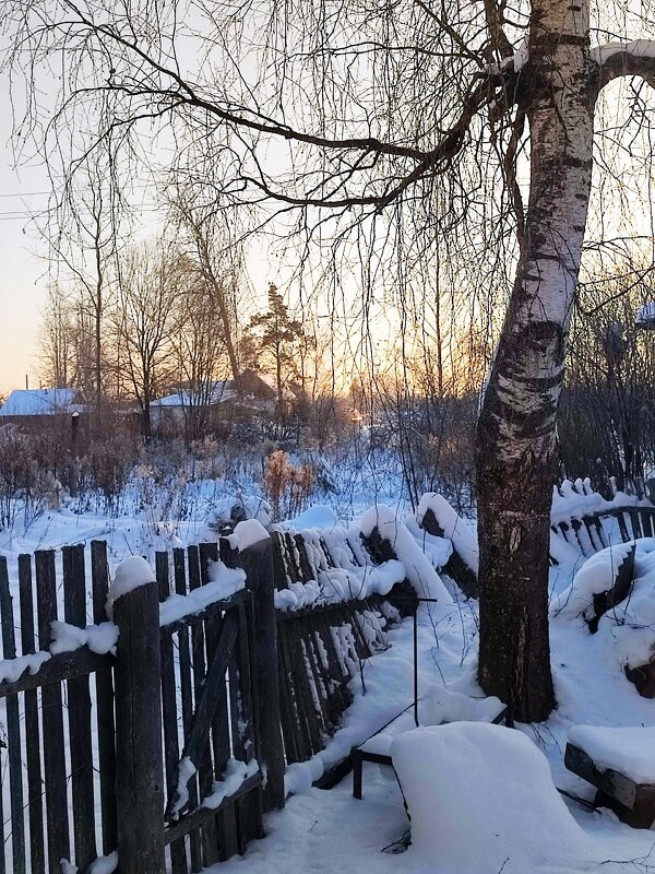 Морозное утро. -25 за бортОм - Ирина 