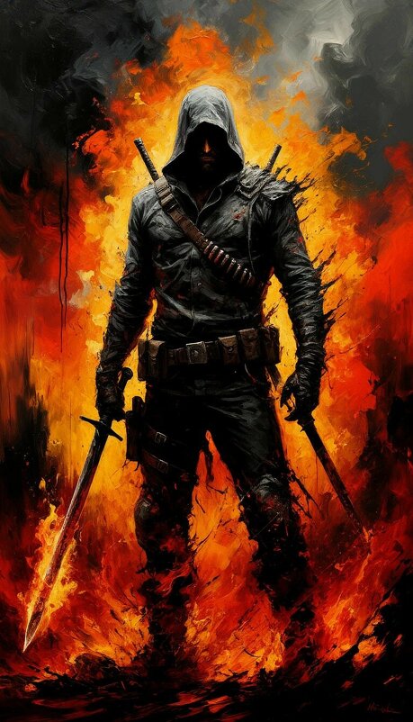 В огне - Георгий Пичугин