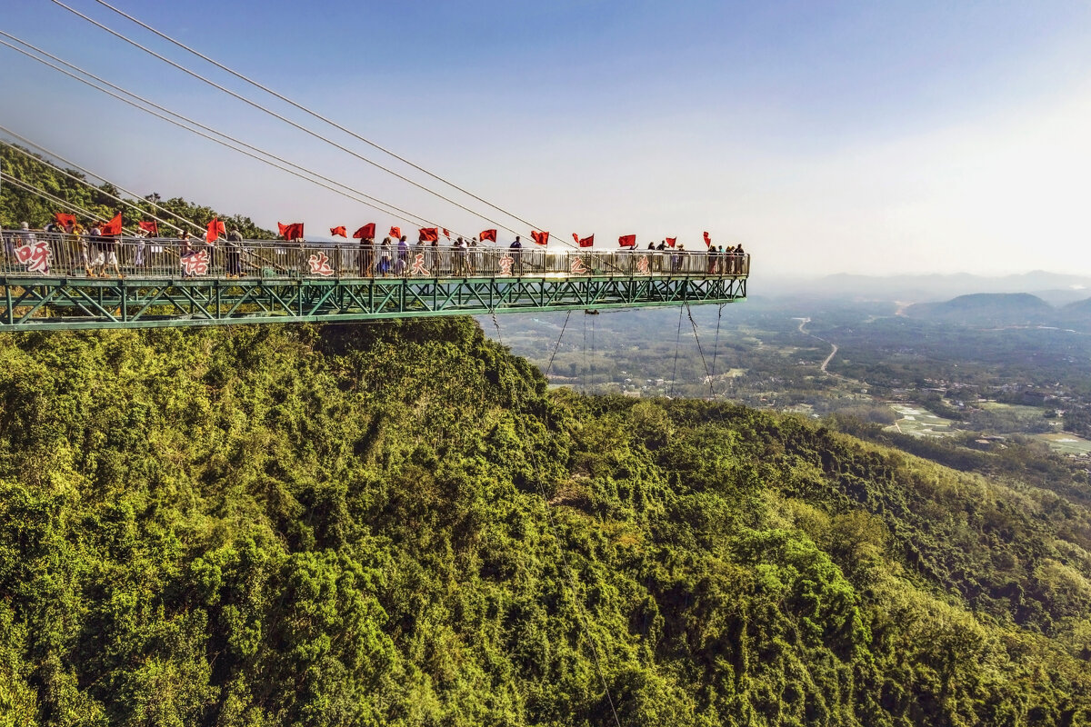 Стеклянный мост.  о. Хайнань - LudMila 