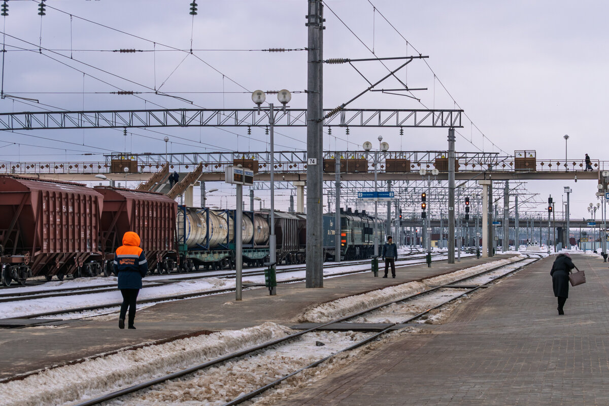 Железнодорожная станция Жлобин - Игорь Сикорский