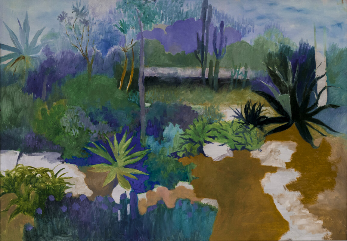 Художник Яна Малых - серия САДЫ МИРАЖЕЙ - Владимир Максимов