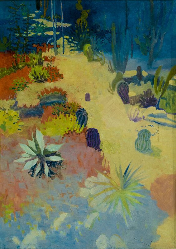 Художник Яна Малых - серия САДЫ МИРАЖЕЙ - Владимир Максимов