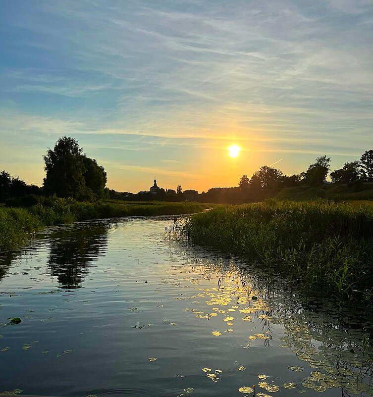 Летний закат.Суздаль. - Наталья *** Летний закат.Суздаль. - Наталья ***