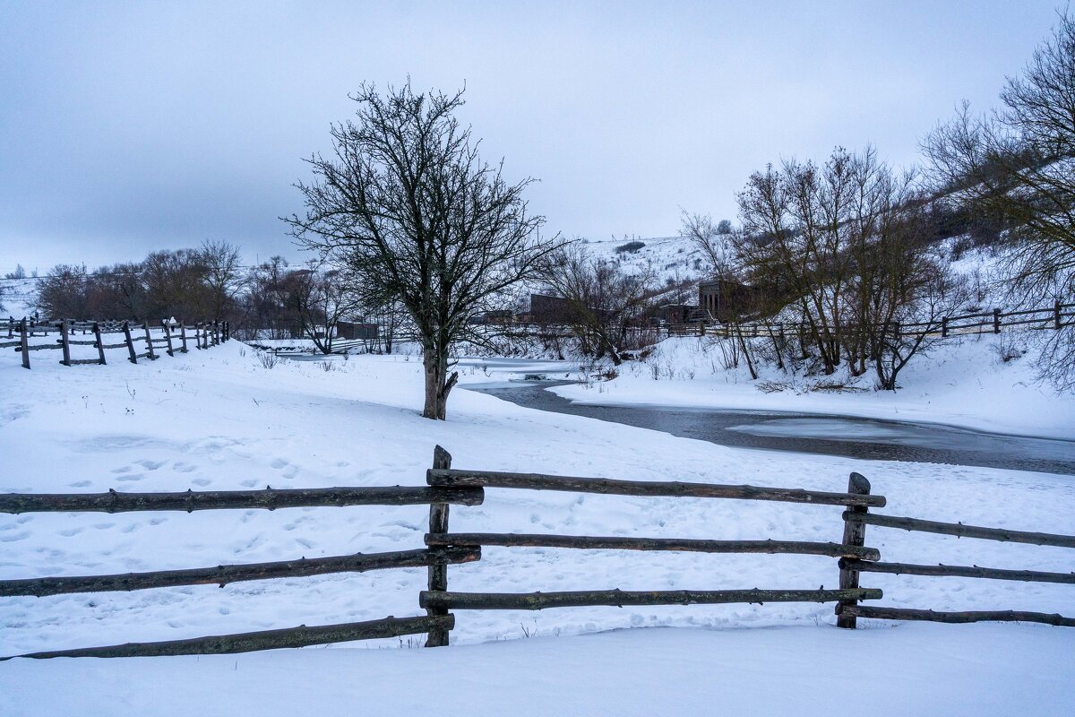 Зимний пейзаж - Дмитрий Ряховский