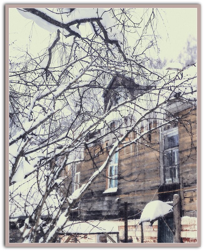 много снега в январе.... - Любовь 