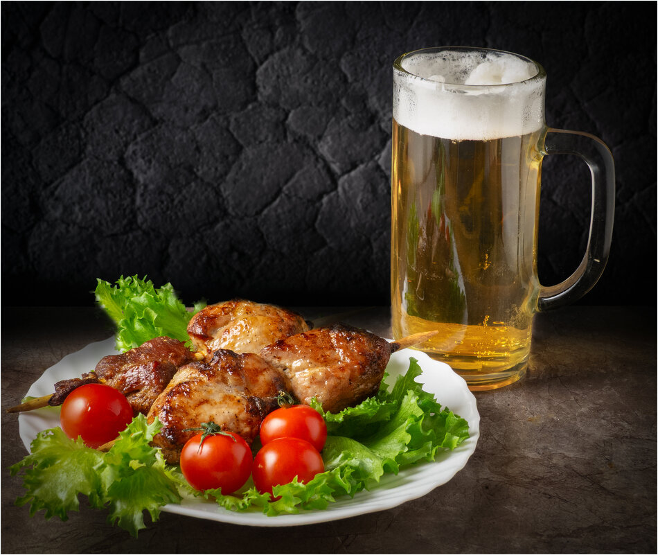 Когда нет кофе...Пиво с сибирскими креветками... - Алексей Мезенцев