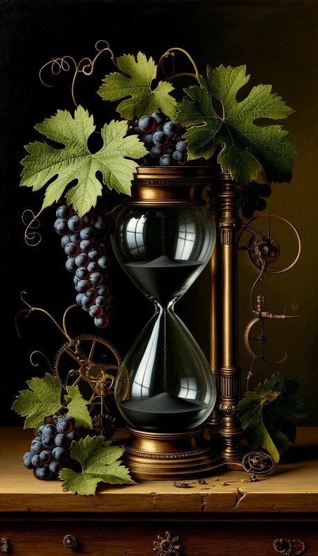 Натюрморт с часами - Георгий Пичугин