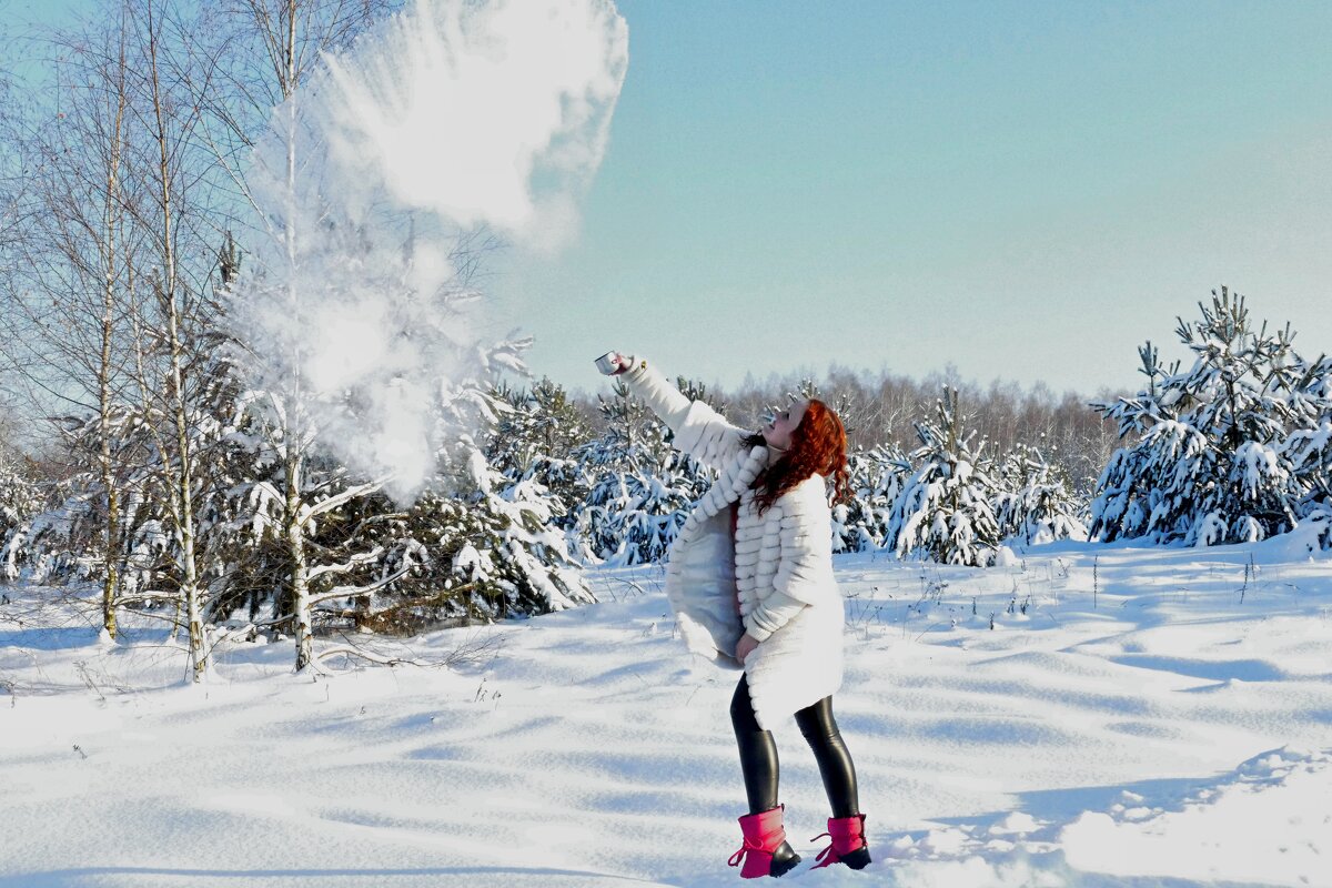 Зимние забавы с кипятком - Олег 