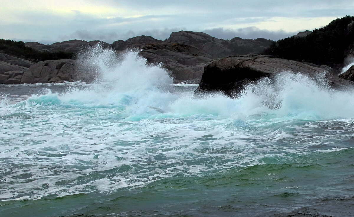 Побережье осенью - В.И 
