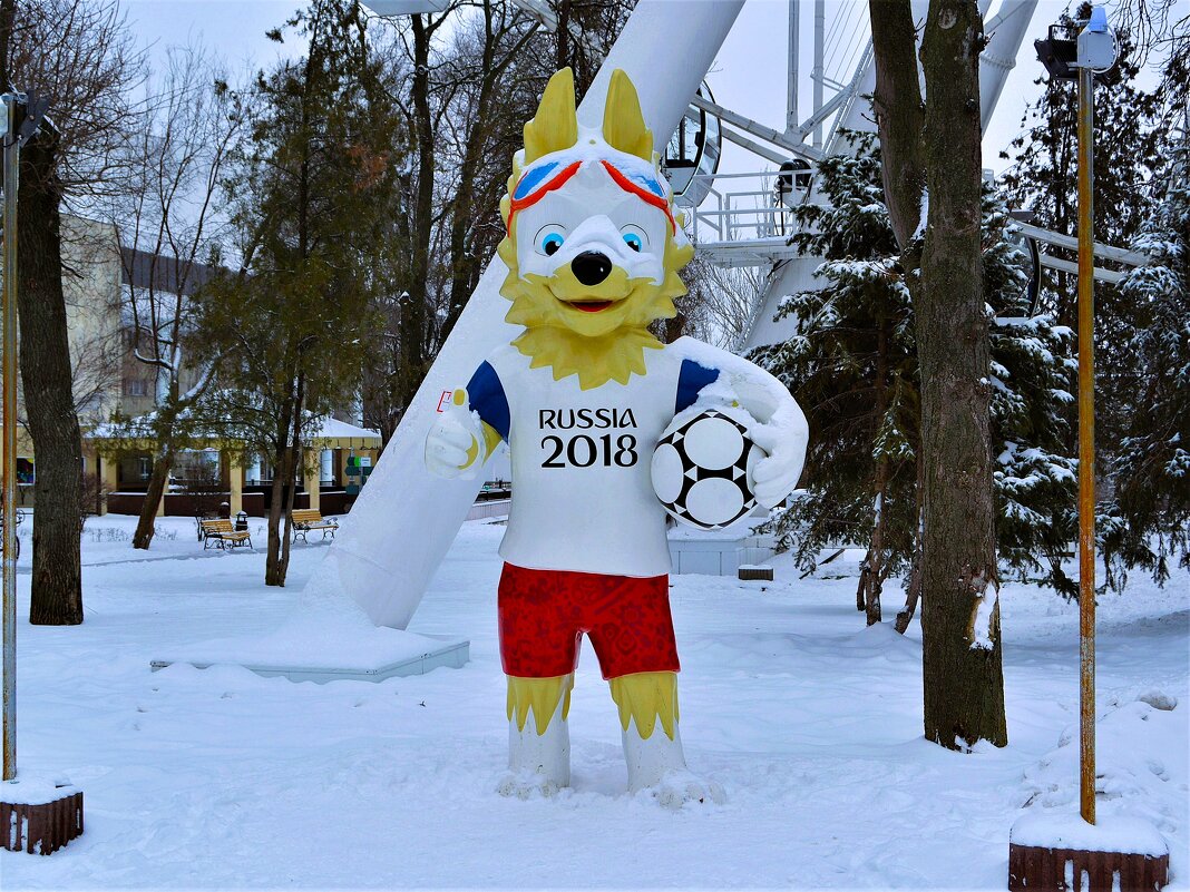 Ростов-на-Дону. Скульптура "Волк Забивака". - Пётр Чернега