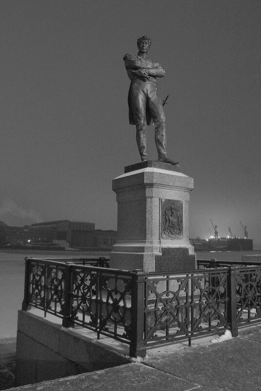 Крузенштерн, русский мореплаватель, адмирал / скульптор И.Н. Шредер / 1873 г - zavitok * Крузенштерн, русский мореплаватель, адмирал / скульптор И.Н. Шредер / 1873 г - zavitok *