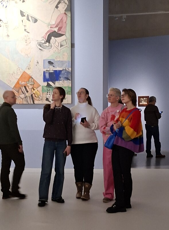 На выставке Марка Шагала - ИРЭН@ . На выставке Марка Шагала - ИРЭН@ .