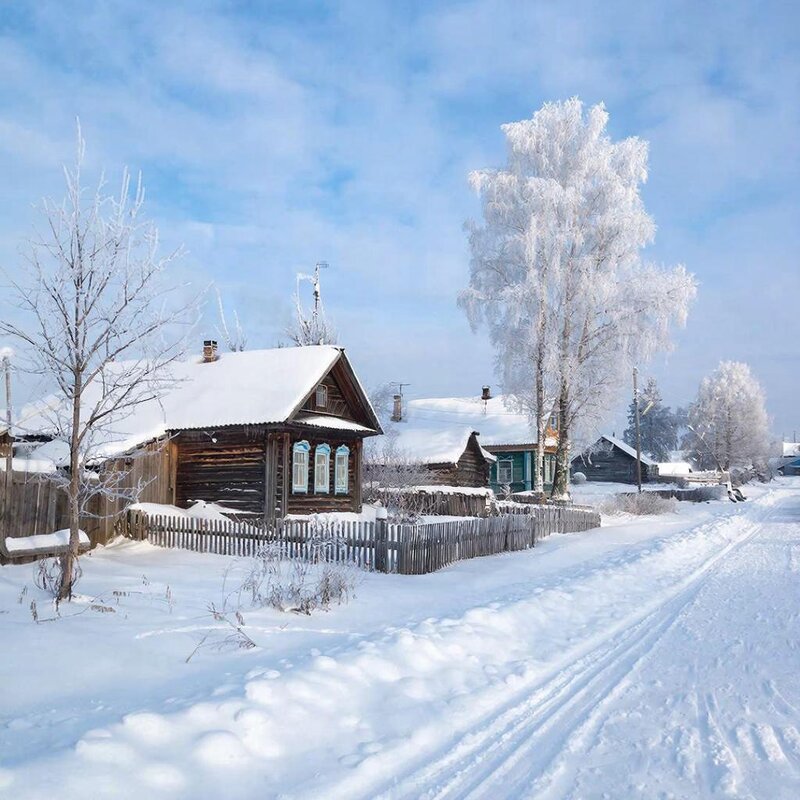 ЗИМА В ДЕРЕВНЕ - СЕРГЕЙ ФИЛОЧКИН