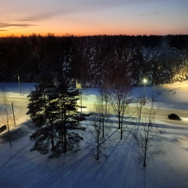 вечерний пейзаж - Владимир 