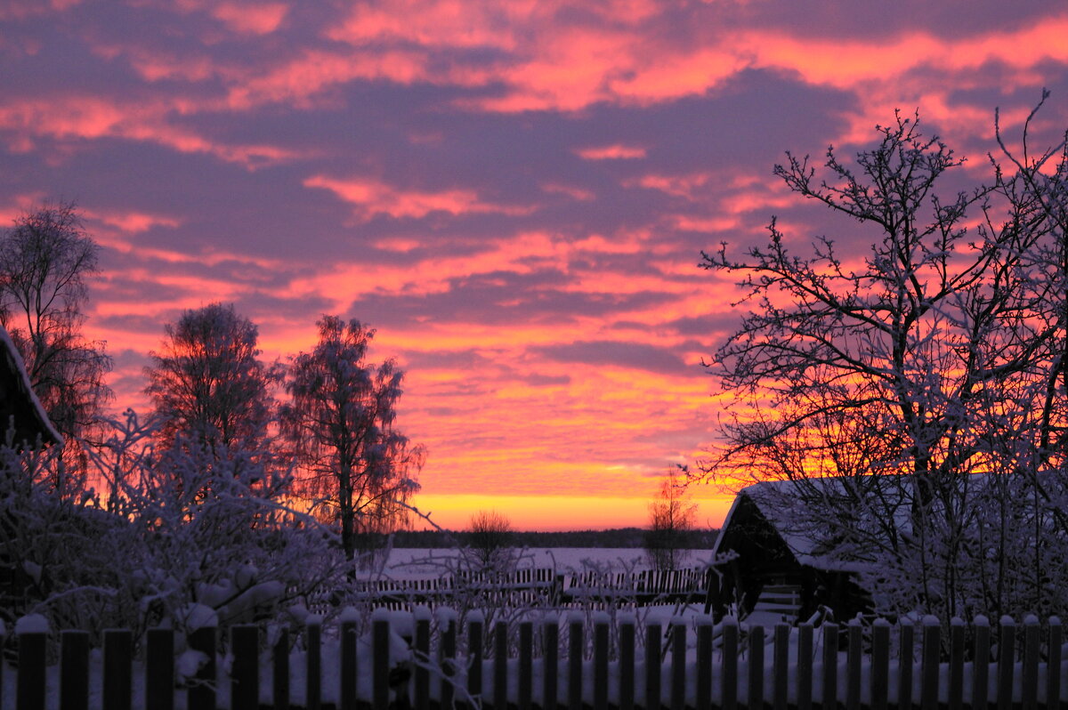 Зимний закат - Сергей Ц