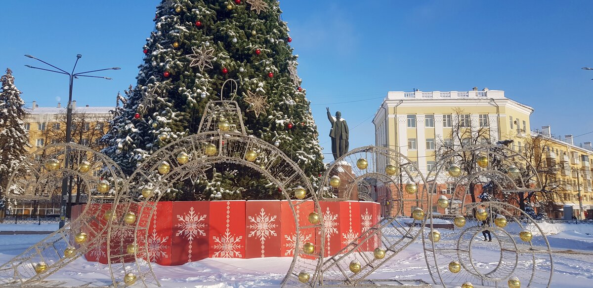 Ёлки в городе - Galina Solovova