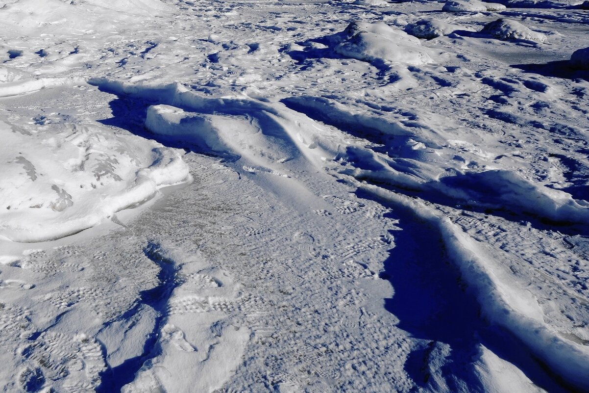 Лунный ландшафт на побережье Балтийского моря - Рита Симонова