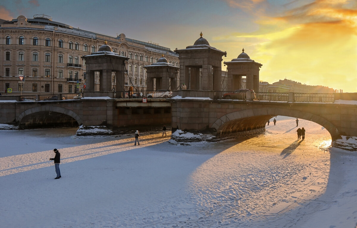 Мост Ломоносова - skijumper Иванов