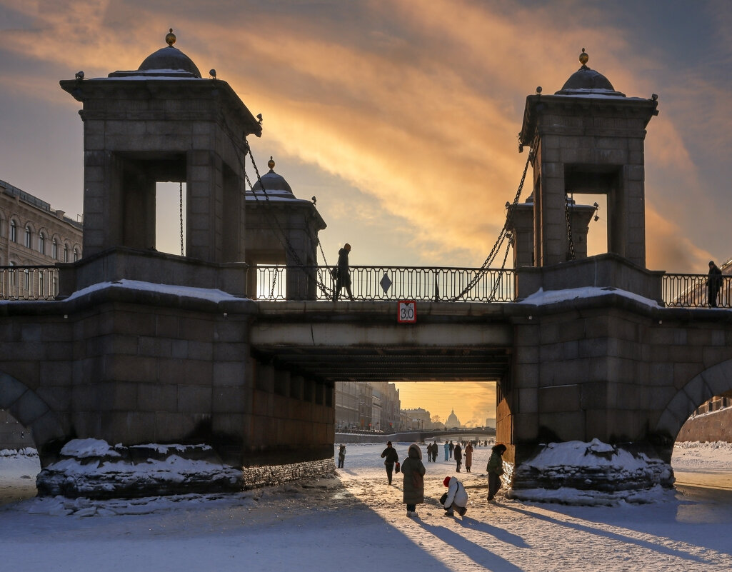 Мост Ломоносова - skijumper Иванов