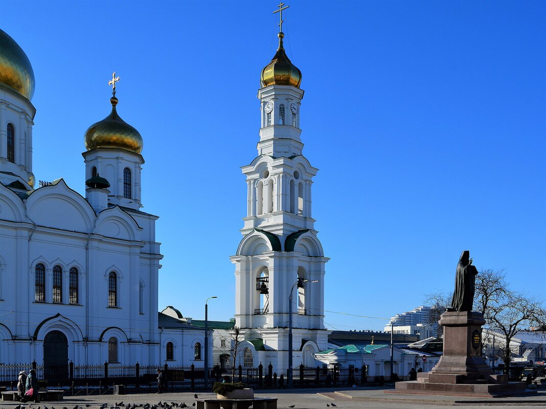 Ростов-на-Дону. Колокольня кафедрального собора Рождества Пресвятой Богородицы. - Пётр Чернега