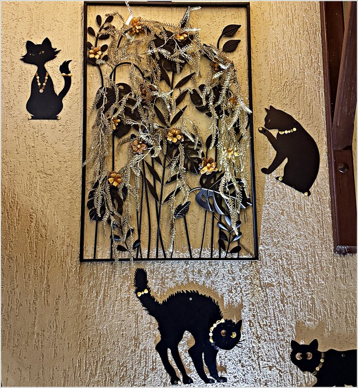 Панно с янтариками. - Валерия Комова