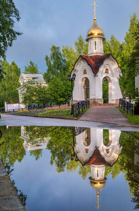 Часовня во имя иконы Божией матери "Неувядаемый цвет". Ухта - Николай Зиновьев