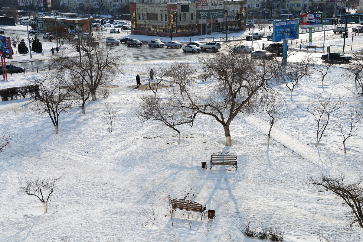 Зимний перекрёсток - Анатолий Чикчирный