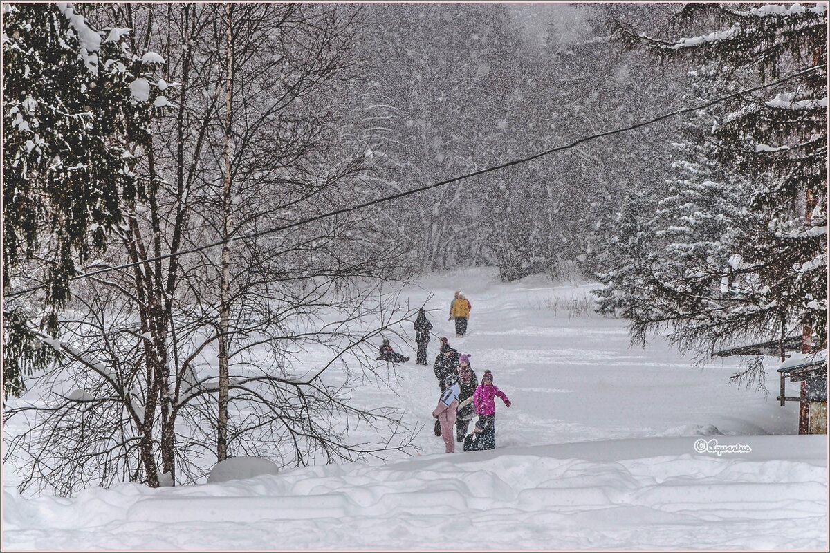 А за городом зима, зима, зима… - Aquarius - Сергей