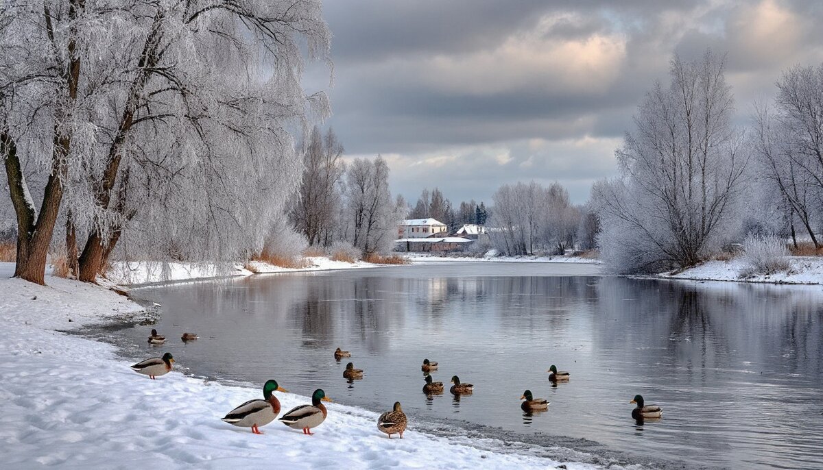 Зимняя безмятежность ... - Ravile 