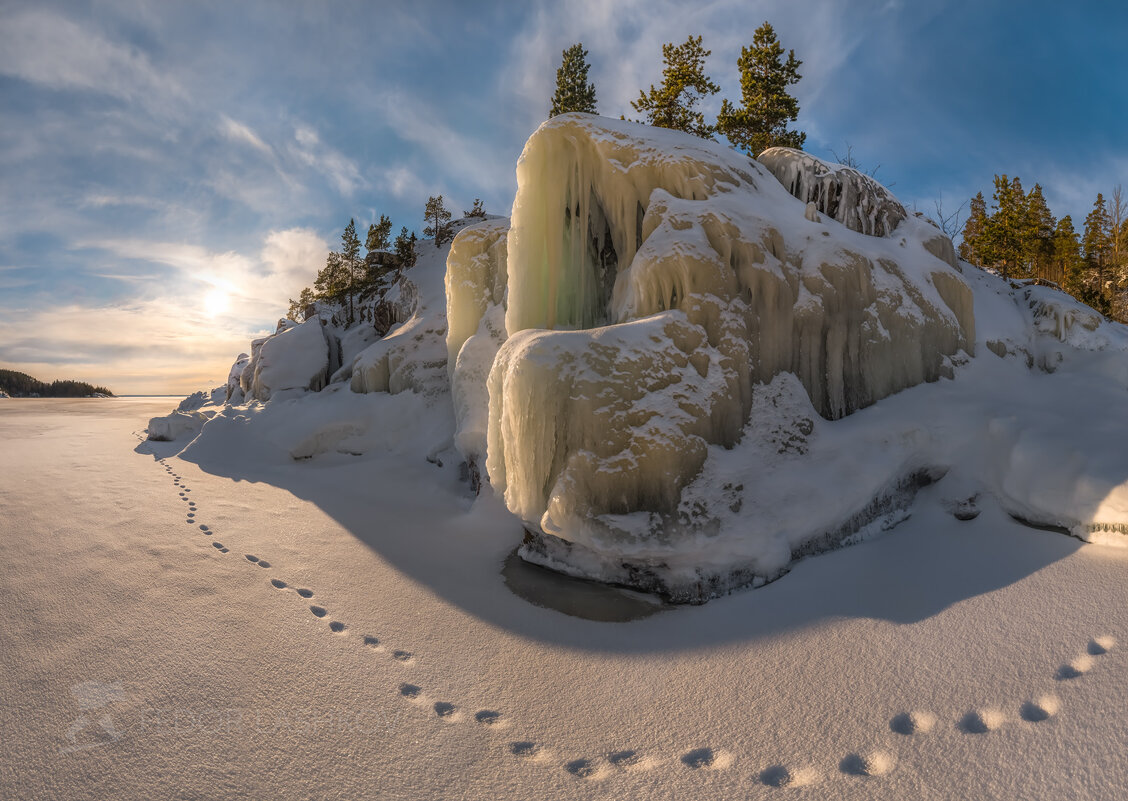 Февральские морозы на Ладоге - Фёдор. Лашков