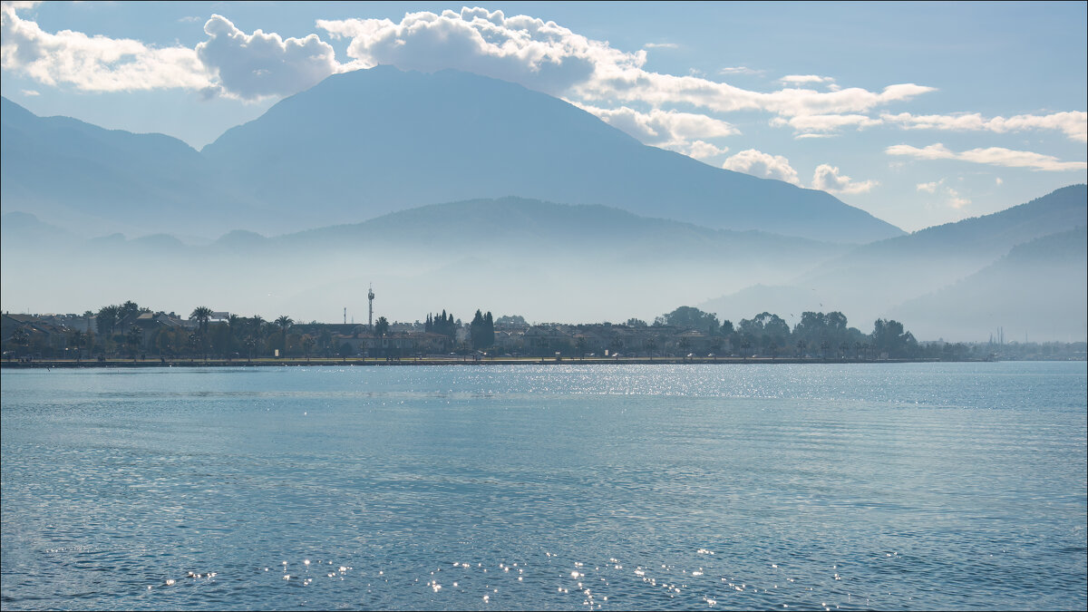 Залив Фетхие и гора Бабадаг - **** vedin