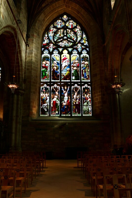 Витражи церкви Са. Джайлса - Ольга 