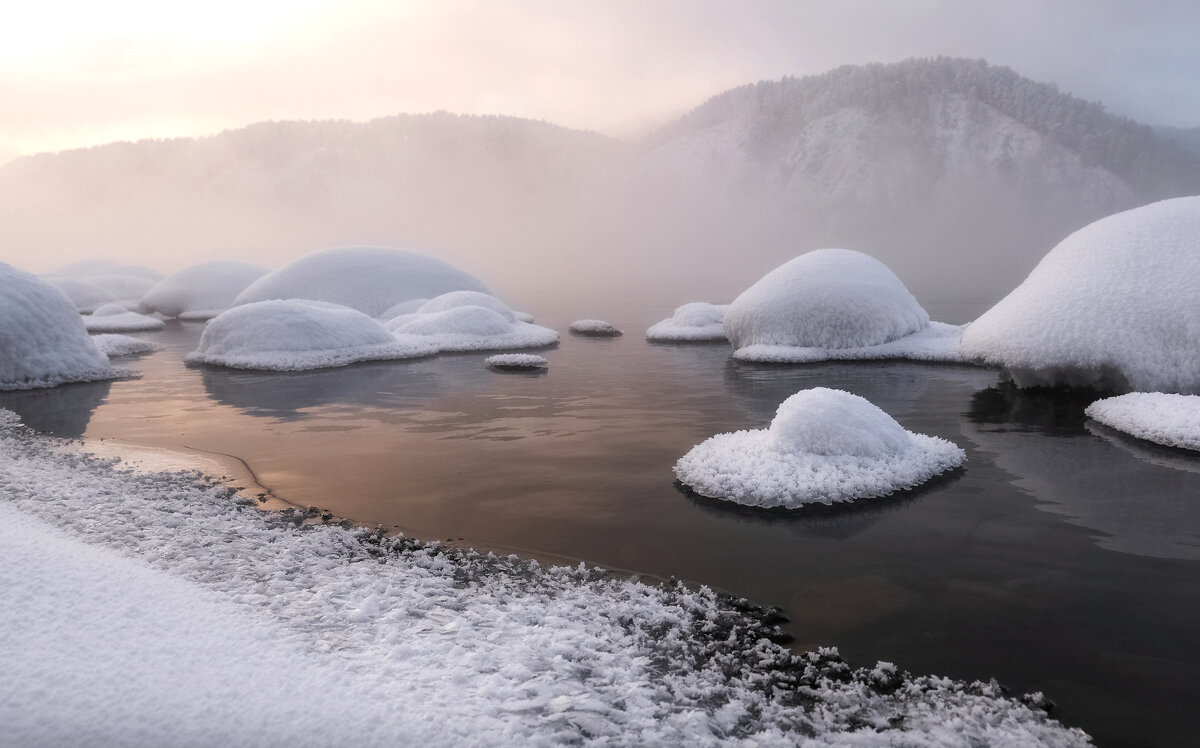 Морозный закат - Марина Фомина.