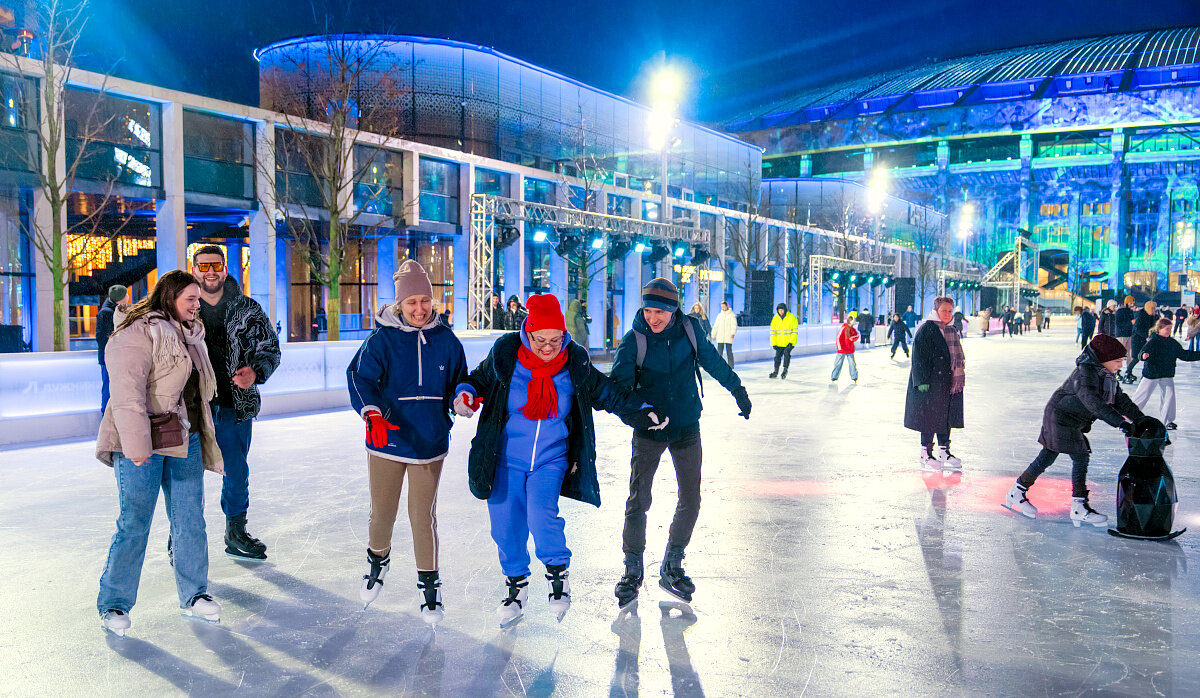 На катке в Лужниках - Елена 