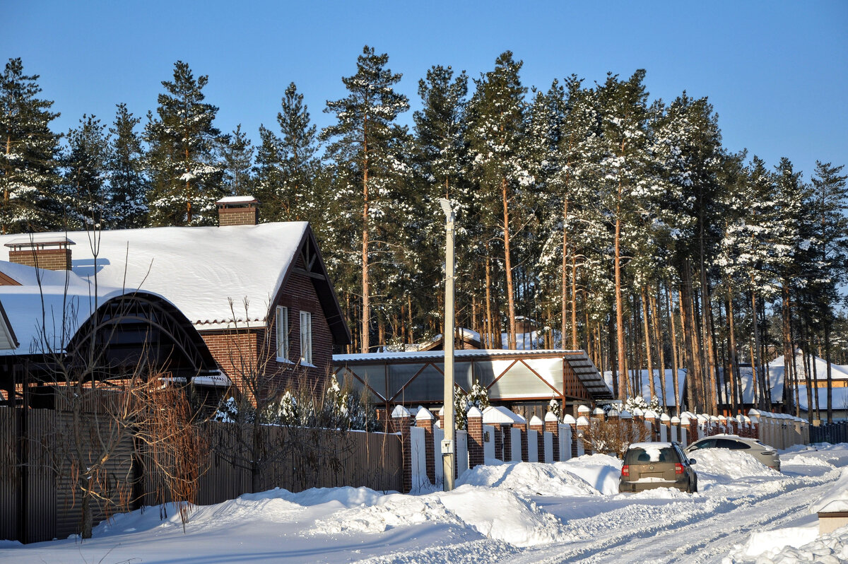 Зима за городом - Татьяна Машошина