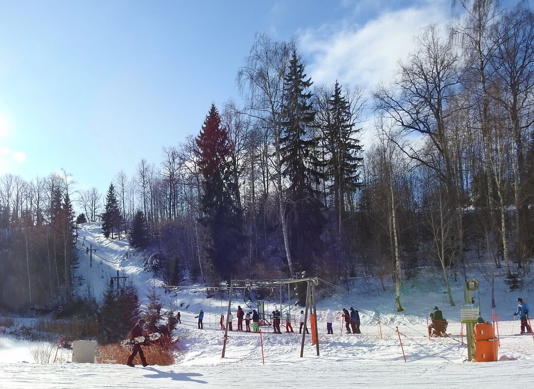 с горки  с ветерком - ИННА ПОРОХОВА